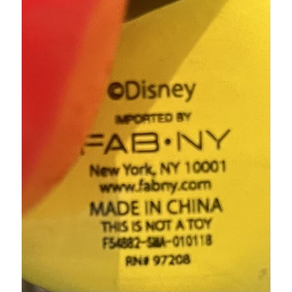 Disney Fab New York NY Mickey Mouse Ceramic Glass Piggy Coin Bank Jar - Picture 7 of 8